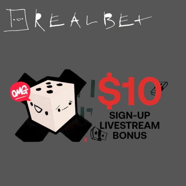 Realbet Sign-Up & Livestream Bonuses