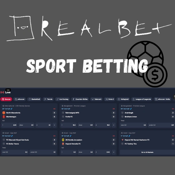 Live Betting at Realbet UK